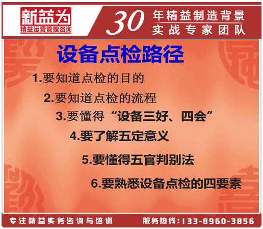 TPM設備點檢工作 TPM設備點檢工作